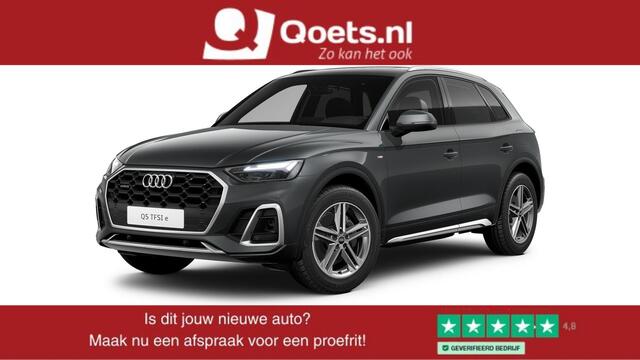 Audi Q5 50 TFSI e S edition Panoramadak - Multifunctioneel stuur plus - interieurvoorverwarming - Audi soundsystem - Achterbank plus - Sportstoelen - stoelverwarming voor - Assistentiepakket City -