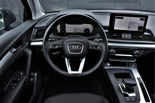Audi Q5 50 TFSI e 299pk Advanced Edition 1e Eig. Dealer OH Pano/Virtual/Massage/Cameras/Navi/Climate/Stoelverw./Lmv18"