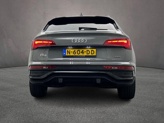 Audi Q5 Sportback 50 TFSI e 300PK quattro S edition | Luchtvering | B&O | 21-Inch | Trekhaak | Zwart-Optiek | Matrix | Tour-Pack | Stoel/stuur-verwarming |