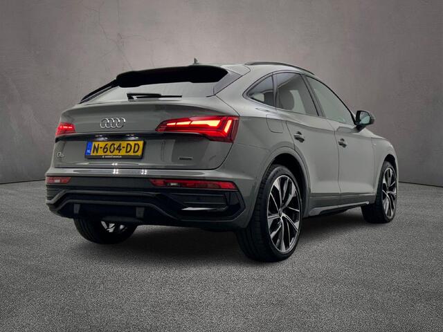 Audi Q5 Sportback 50 TFSI e 300PK quattro S edition | Luchtvering | B&O | 21-Inch | Trekhaak | Zwart-Optiek | Matrix | Tour-Pack | Stoel/stuur-verwarming |