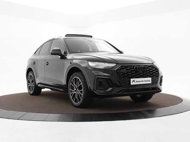 Audi Q5 Sportback 50 TFSIe 299pk S-tronic S edition Competition · Panoramadak · Leder Nappa · 360 Camera · Elek. Voorstoelen · Keyless · Dodehoek Detectie · 20'' Inch ·