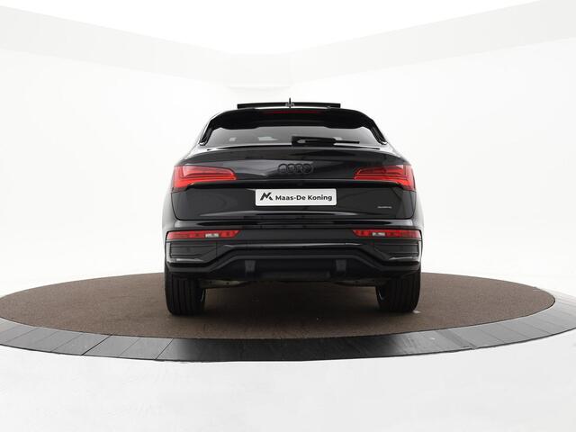 Audi Q5 Sportback 50 TFSIe 299pk S-tronic S edition Competition · Panoramadak · Leder Nappa · 360 Camera · Elek. Voorstoelen · Keyless · Dodehoek Detectie · 20'' Inch ·