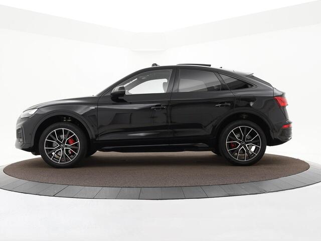 Audi Q5 Sportback 50 TFSIe 299pk S-tronic S edition Competition · Panoramadak · Leder Nappa · 360 Camera · Elek. Voorstoelen · Keyless · Dodehoek Detectie · 20'' Inch ·