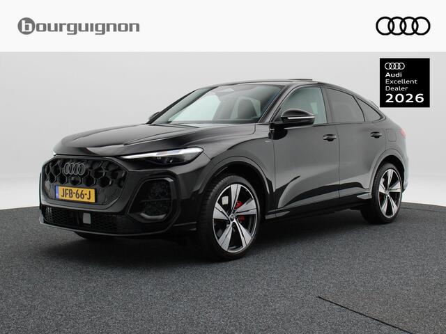 Audi Q5 Sportback 2.0 TFSi e-hybrid 372Pk quattro S Line Competition | Stoelverwarming | 360° Camera | Panorama dak | Adaptive Cruise | Leer | Carplay | 21 inch | 18.242 Km !!