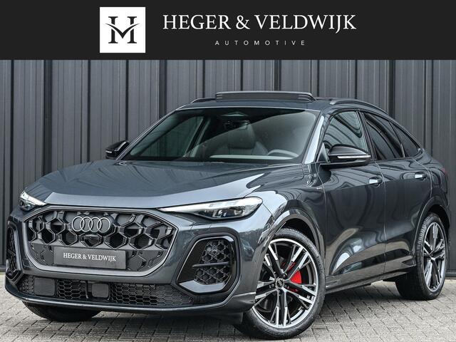 Audi Q5 Sportback 2.0 TFSI e-hybrid quattro S edition Luchtvering | S-stoelen | Panoramadak | Elektr. trekhaak | Digital Oled | Adaptive Cruise | Tech Plus | 360 Camera | Memory | Ambiance interieur |