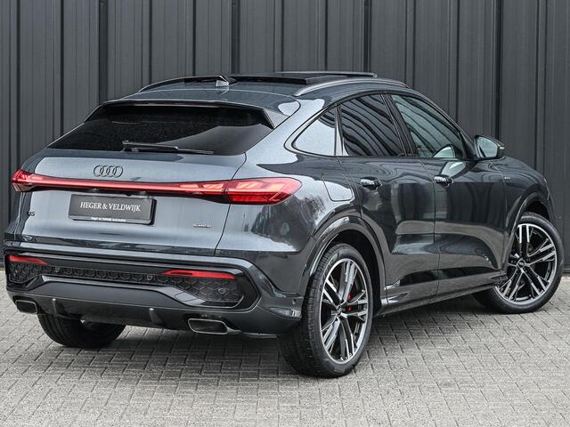 Audi Q5 Sportback 2.0 TFSI e-hybrid quattro S edition Luchtvering | S-stoelen | Panoramadak | Elektr. trekhaak | Digital Oled | Adaptive Cruise | Tech Plus | 360 Camera | Memory | Ambiance interieur |