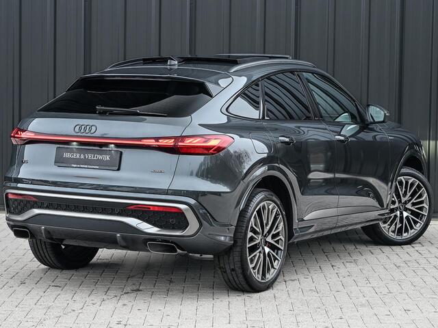 Audi Q5 Sportback 2.0 TFSI e-hybrid quattro S edition 367pk | S-stoelen | Panoramadak | Elektr. trekhaak | Oled verlichting | Adaptive cruise control | Tech Plus | 360 Camera | Memory | Ambiance interieur