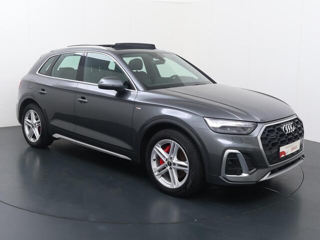 Audi Q5 50 TFSI e S edition | 299 PK | SoH 100% | Matrix LED koplampen | Panoramadak | Luchtvering | Climate control | S line |