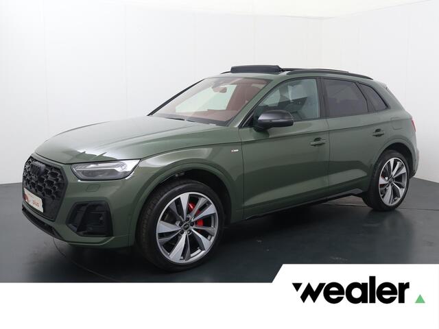 Audi Q5 55 TFSI e S edition Competition | 367 PK | SoH 97% | Trekhaak | Panoramadak | 360 graden camera | 21" LM velgen | S line |