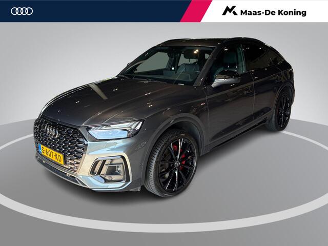 Audi Q5 Sportback 50 TFSI e 299pk S edition Competition · 360 gr Camera · Apple/Android Car Play · Adaptive Cruise Control · 21'' Velgen · Alarmklasse 3+5 · Garantie t/m 10-03-2027 of 100.000km