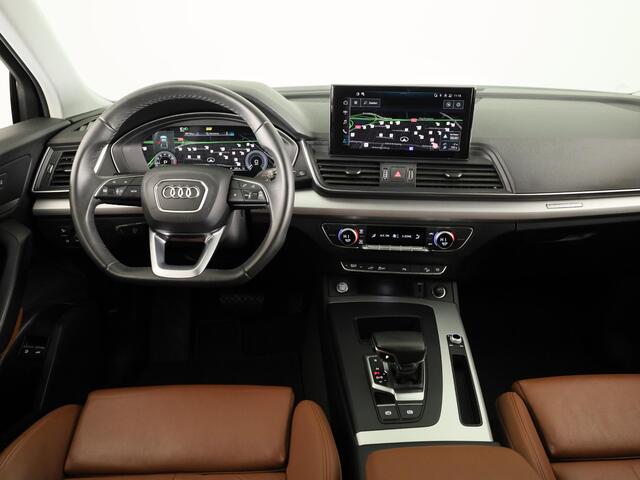 Audi Q5 50 TFSI e S edition 299 pk S-tronic | SOH 100% | Navigatie | Parkeersensoren | Achteruitrijcamera | Autom. airco (3 zones) | S-line