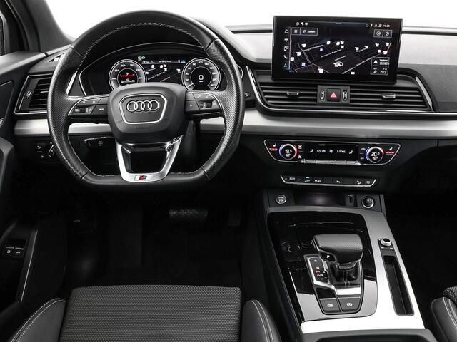 Audi Q5 Sportback 50 TFSIe 299pk S-tronic S edition · Camera · Panoramadak · Apple/Android Car Play · Navigatie · Elek. Achterklep · Stoelverwarming ·