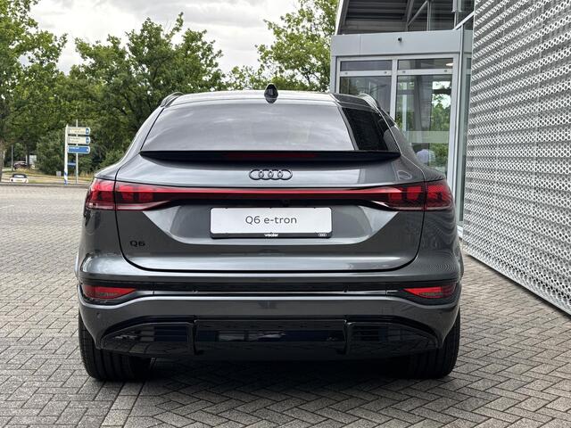Audi Q6 Sportback e-tron S edition Performance 100Kwh 225 kW / 306 PK Panodak| adaptive air| trekhaak|Sportstoelen plus