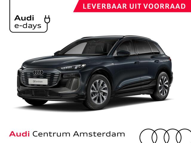 Audi Q6 e-tron Advanced edition 83Kwh 252 pk SUV | Tech pakket plus | Sportstoelen leder | 360 graden camera | Privacy glas |