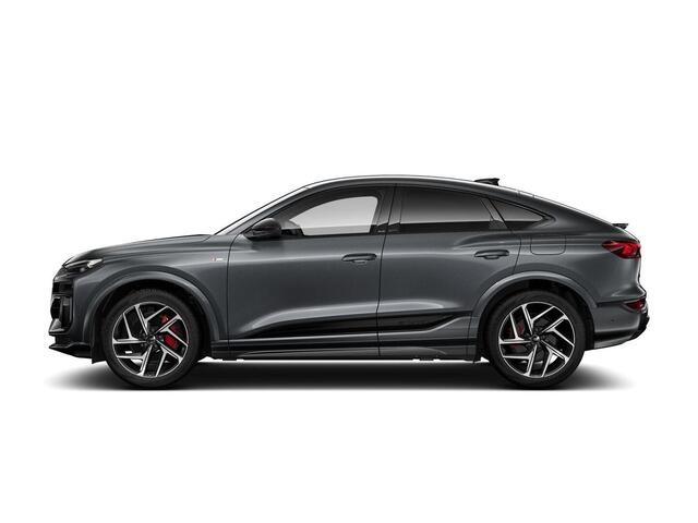 Audi Q6 Sportback e-tron S edition perf 100Kwh 306 pk Sportback | Techniek pakket pro | Lederen bekleding | Rode remzadels | Privacy glas |