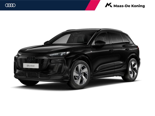 Audi Q6 e-tron S edition 83 kWh 252 PK · Tech pro · Elek. wegklapbare trekhaak · Glazen panoramadak · Lederen bekleding