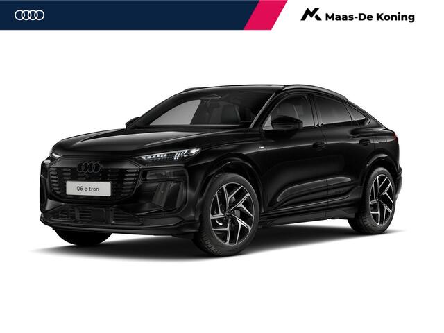Audi Q6 Sportback e-tron S edition performance 306 PK · Lederen bekleding · 21" LM Velgen · Glazen panoramadak · Adaptieve luchtvering