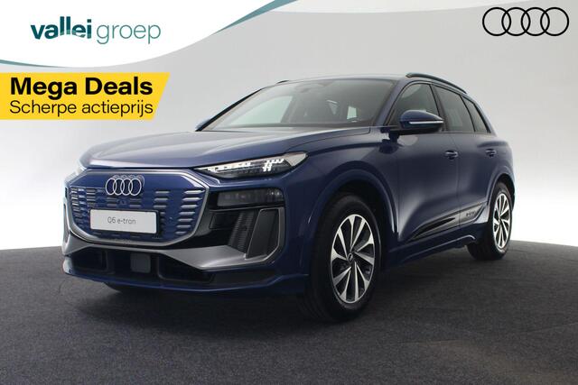 Audi Q6 e-tron Advanced edition Performance 100 kWh 306 pk 225kW / 306 pk | Tech plus | Sportstoel zwart leder-kunstl. | Comfortpakket plus