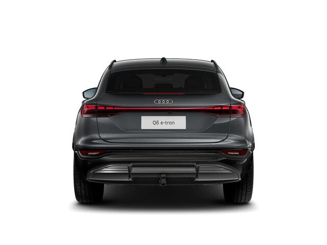 Audi Q6 Sportback e-tron S edition performance 100 kWh 306pk | Lederen bekleding | Trekhaak | Elektrisch verstelbare voorstoelen + geheugen | MMI Bijrijdersscherm | Verlengde garantie