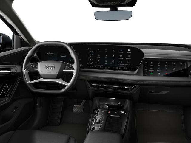 Audi Q6 Sportback e-tron S edition performance 100 kWh 306pk | Lederen bekleding | Trekhaak | Elektrisch verstelbare voorstoelen + geheugen | MMI Bijrijdersscherm | Verlengde garantie