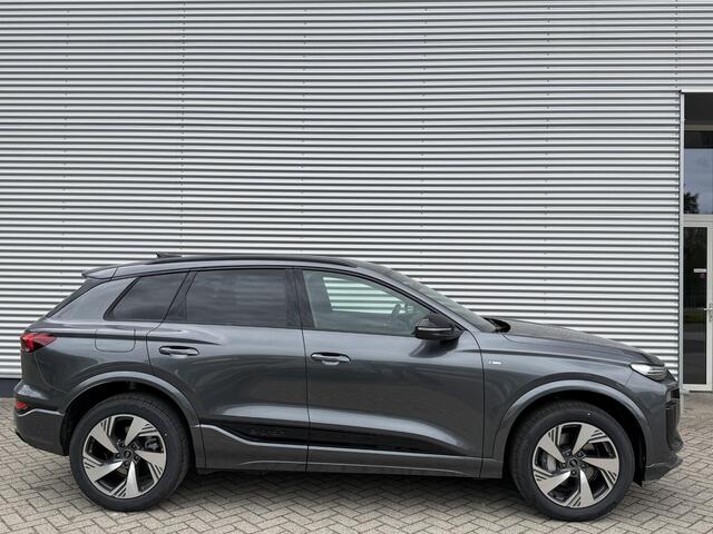 Audi Q6 e-tron S edition (B1) e-tron 83Kwh 185 kW / 252 PK SUV E | Luchtvering | Matrix Verlichting | Stoelverwarming | Stuurwiel Verwarming | Getint Glas | Fiscale Waarde ¤63.755,00