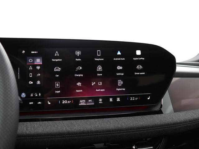 Audi Q6 e-tron 100kWh 306pk S Edition Performance · 360 Camera · Panoramadak · Luchtvering · B&O Audio · Elek. Voorstoelen · Head-Up · 21'' Inch ·