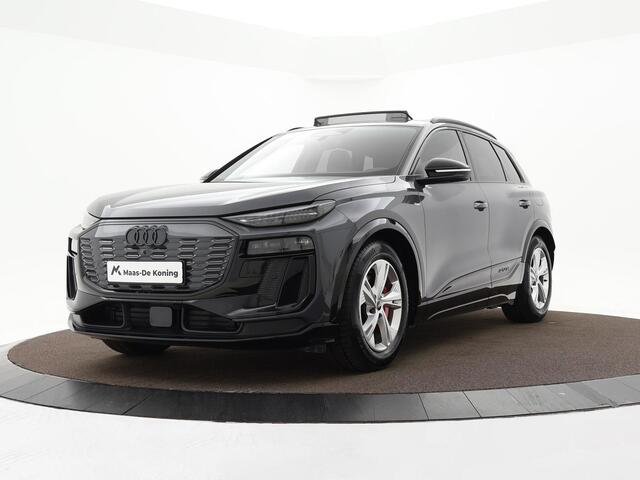 Audi Q6 e-tron 252pk S edition 83 kWh · SOH 97,5% · Panoramadak · Leder · 360 Camera · Luchtvering · Wegklapbare Trekhaak · Stoelverwarming Voor + Achter ·