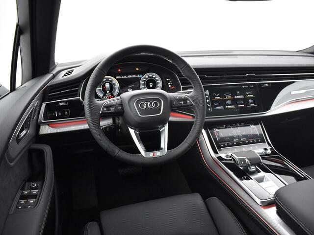 Audi Q7 60 TFSI e quattro Pro Line S Competition 490 PK · Stoelventilatie + massage · Assist. pakket plus, remote parking · B&O Premium 3D · Vierwielbesturing