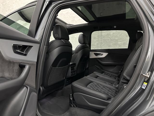 Audi Q7 TFSI e 381PK S-Line | 360 Camera | RS-Leder | Laser-LED | BTW | ACC | Head-Up | Panorama | Keyless-Entry | Luchtvering | Memory | Lane & Side assist | Sportstoelen | Black optic | Bovag Garantie.