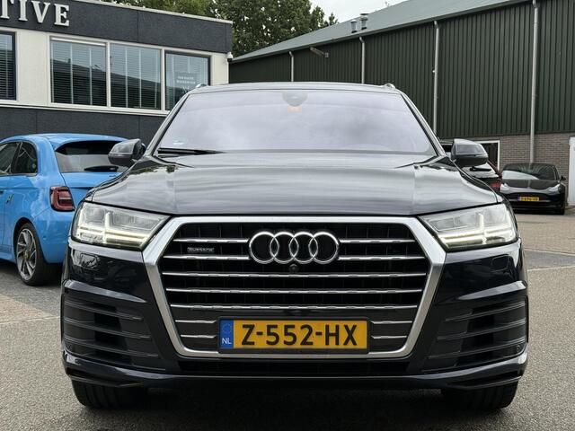 Audi Q7 3.0 TFSI quattro Pro Line + 7p S-LINE EXTERIEUR | 7 PERSOONS | 360 CAMERA | PANORAMADAK | LEDER | 60.000 KM UNIEKE STAND | DEALER ONDERHOUDEN | VOLLE AUTO | RIJKLAAR GELEVERD MET 12 MAANDEN BOVAG GARANTIE!
