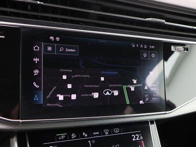 Audi Q7 55 TFSi e 380 Pk quattro S-Line | Full LED | Panoramadak | Zwart Optiek | Trekhaak | 21 Inch | Adaptive Cruise | B&O Audio | 20.301 Km!!