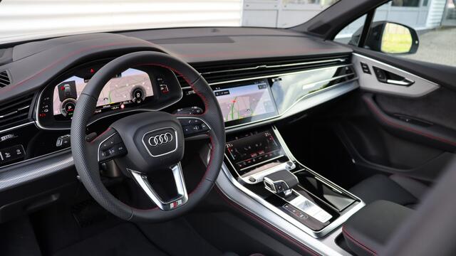 Audi Q7 60 TFSI e quattro Pro Line S Competition | Massage | B&O | Head-up | Soft-Close | Panoramadak | Ruitstiksel | Trekhaak
