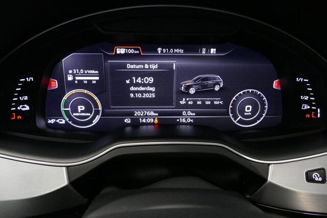Audi Q7 3.0 TDI e-tron quattro Sport / Orig. Nederlands / S-Line ex- & interieur / Panoramadak / Luchtvering / Elektr. verstelbare voorstoelen (links met memory) / Bose Sound System / Rondomzichtcamera / Sfeerverlichting / Servosluiting - Softclose / Stoelverwarm