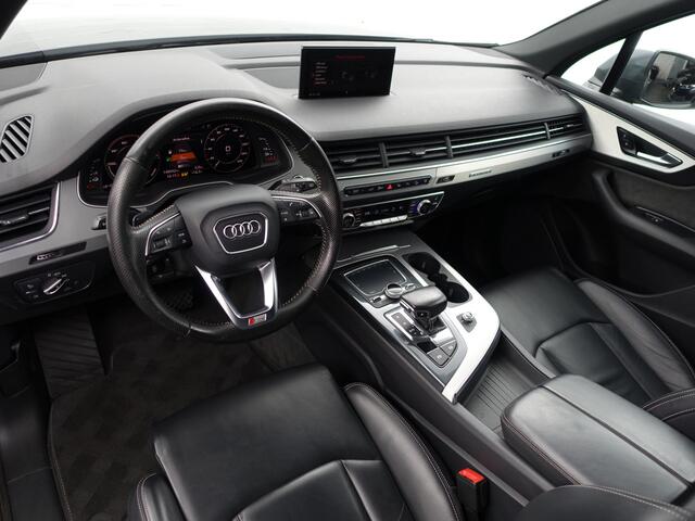 Audi Q7 3.0 TDI e-tron Quattro S Line Black Optic- Panoramadak, Luchtvering, Sfeerverlichting, Camera, Leder Sport Interieur