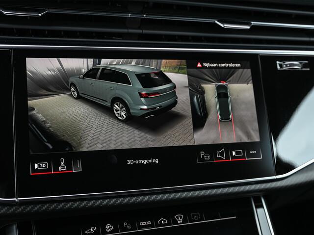 Audi Q7 60 TFSI e QUATTRO PRO LINE S COMPETITION | 4-WIEL STURING | KEYLESS | SOFT-CLOSE | STOELVENTILATIE EN -VERWARMING | S-SEATS + MASSAGE | AMBIANCE VERLICHTING | ALCANTARA | 360 CAMERA | B&O SOUND SYSTEM | OLED | HEAD-UP | ACHTERBANK VERWARMD | PANORAMADAK |