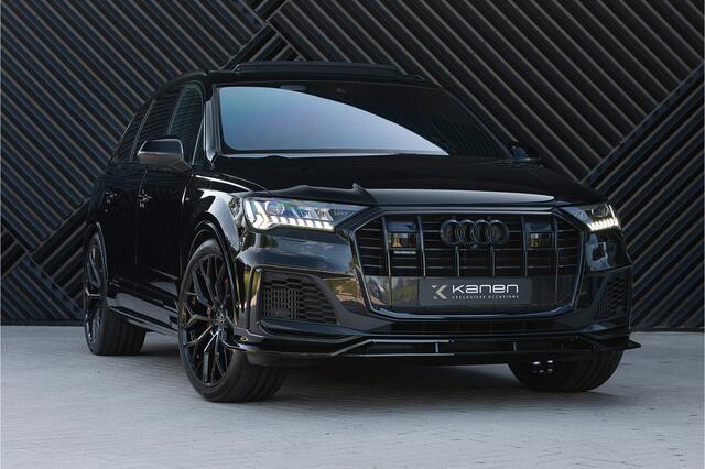 Audi Q7 55 TFSI S-line quattro 7p ACC Pano Matrix Massage Memory 360 B&O Headup Luchtv. Trekhaak