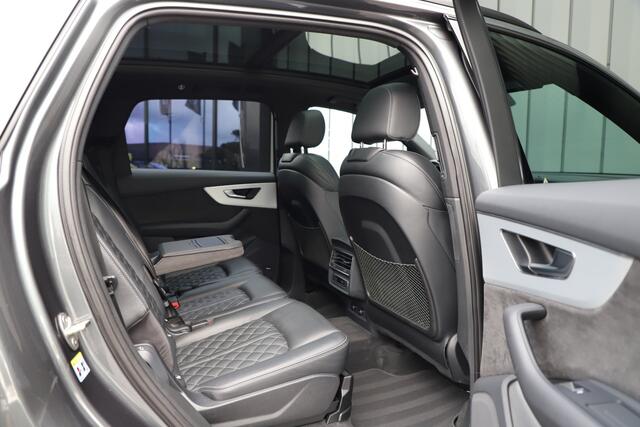 Audi Q7 55 TFSI e quattro S-line | 394PK | Luchtvering | Keyless-go | Sfeerverlichting | Memory | Bose | Pano | Leder | ACC | Standkachel | Trekhaak | 2020.