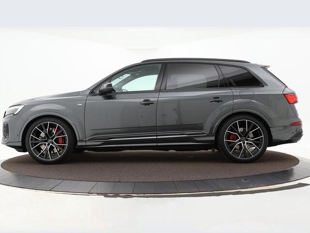 Audi Q7 60 TFSIe 490pk Quattro Pro Line S Competition · Luchtvering · Massage · Panoramadak · Elek. Voorstoelen · B&O Audio · Elek. Trekhaak · 22'' Inch · Garantie t/m 12-05-2028 of 90.000km