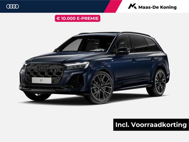 Audi Q7 55 TFSI e quattro Pro Line S 394 PK · Assistentie pakket plus, remote park · Glazen panoramadak · Vierwielbesturing · B&O Premium 3D