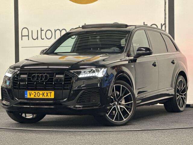 Audi Q7 55 TFSI quattro S line | GRIJS KENTEKEN | PANO | MATRIX | EL. TR