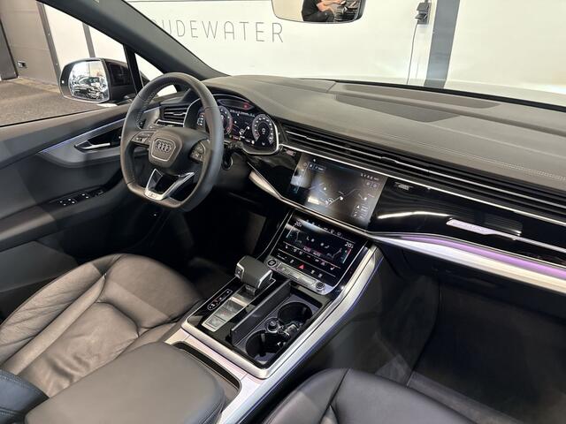 Audi Q7 55 TFSI quattro S line | GRIJS KENTEKEN | PANO | MATRIX | EL. TR