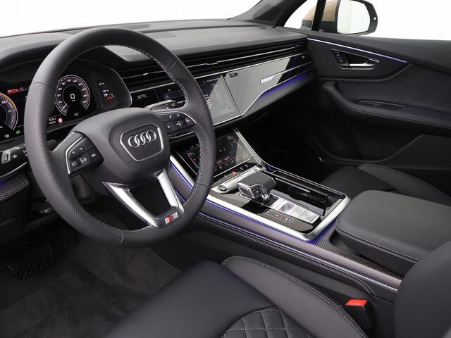 Audi Q7 Pro Line S 55 TFSI e quattro tiptronic | B&O Sound Systeem | SoH 95% | Trekhaak Wegklapbaar | Stuurwielverwarming | Stoelverwarming | Memory Seats | Carbon Decor Inleg | Keyless Entry | Adaptieve Cruise Control |