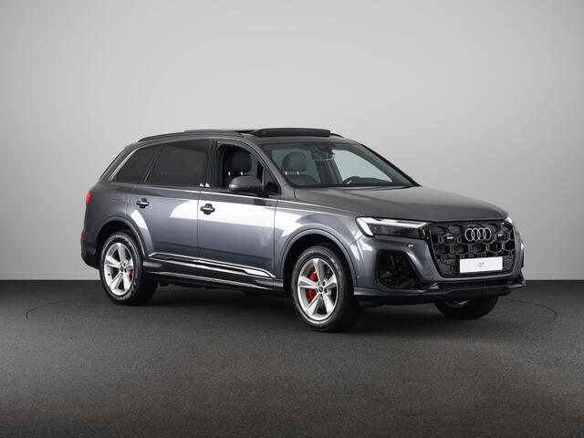 Audi Q7 55 TFSI e quattro Pro Line S 394pk Panoramadak, adaptive cruisecontrol, B&O soundsysteem, optiekpakket zwart Plus, Privacy Glass, Trekhaak
