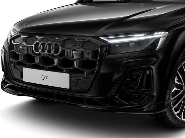 Audi Q7 Pro Line S 55 TFSI e 394 pk | Bang & Olufsen Premium 3D | Glazen panoramadak | Vierwielbesturing | Stoelventilatie/massage |