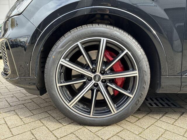Audi Q7 55 TFSIe 381pk Tiptronic Quattro Pro Line S · Panoramadak · 360 Camera · Luchtvering · Elek. Trekhaak · B&O Sound · Leder Valcona · Elek. Stoelen + Geheugen Bestuurder · 21'' Inch ·