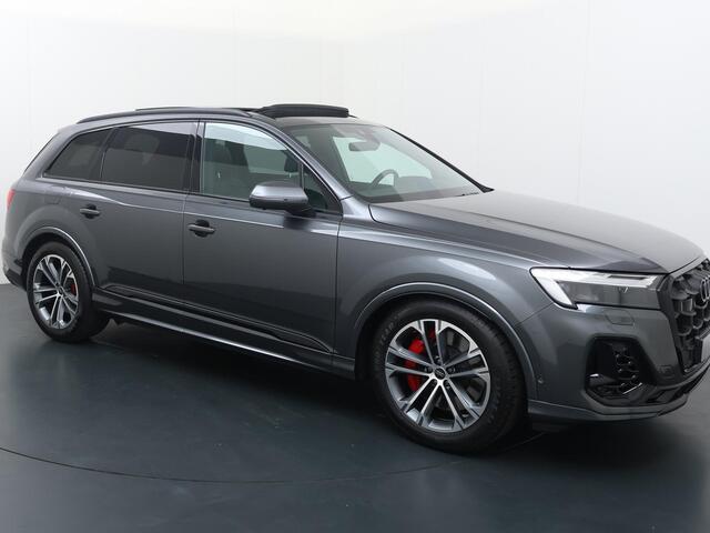 Audi Q7 Pro Line S 55 TFSI e 394 pk | Bang & Olufsen 3D-sound | Ambient light | Panoramadak | Trekhaak | Optiekpakket zwart plus