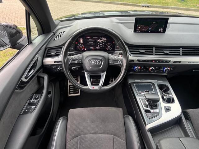 Audi Q7 4.0 V8 TDI SQ7 Zwart 2017 Trekhaak 22" Velgen