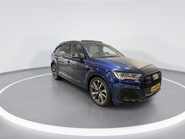 Audi Q7 60 TFSIe 456pk Quattro Pro Line S Competition · Panoramadak · Luchtvering · Inklap. Trekhaak · B&O Sound · Head-Up Display · Laser Matrix LED · Garantie t/m 28-06-2026 of 100.000km