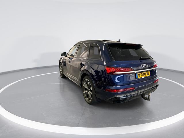 Audi Q7 60 TFSIe 456pk Quattro Pro Line S Competition · Panoramadak · Luchtvering · Inklap. Trekhaak · B&O Sound · Head-Up Display · Laser Matrix LED · Garantie t/m 28-06-2026 of 100.000km