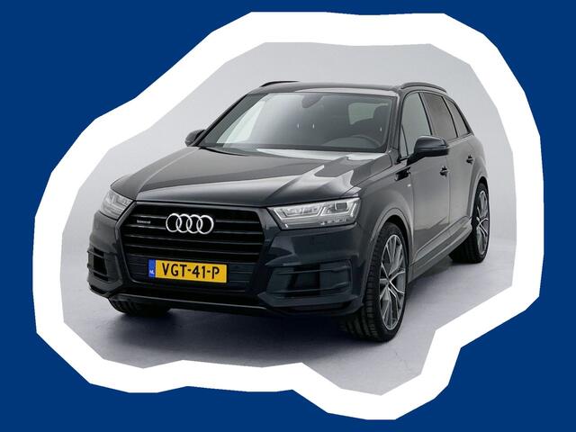 Audi Q7 3.0 TDI Quattro S-Line Grijs kenteken 22 inch lichtmetaal Leder Bose Led Elektrische trekhaak